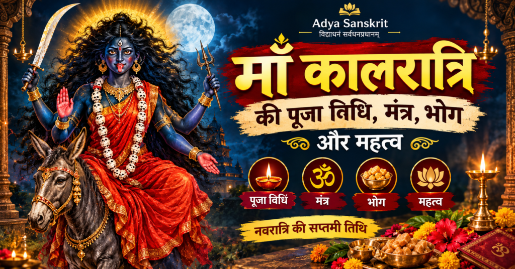 मां कालरात्रि की पूजा विधि